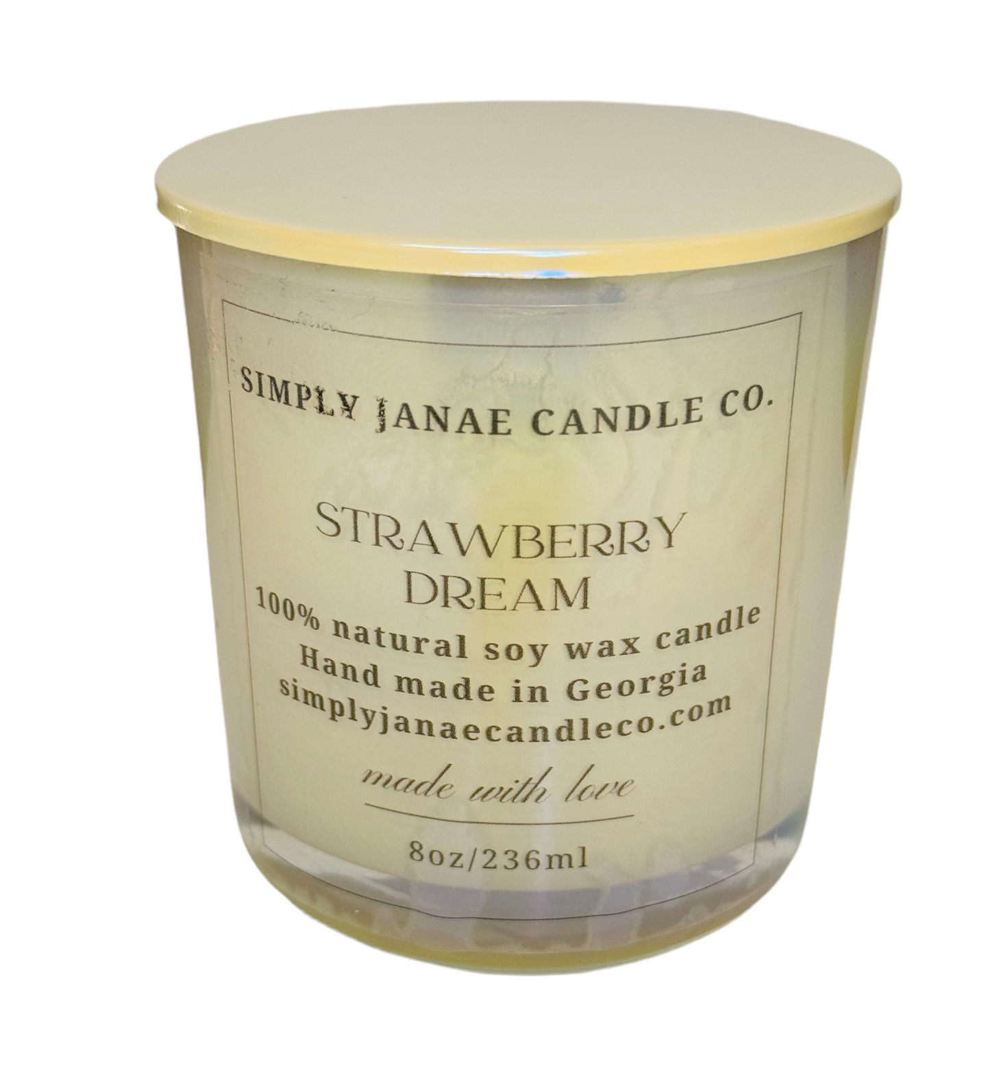 Strawberry Dream Wood Wick Candle